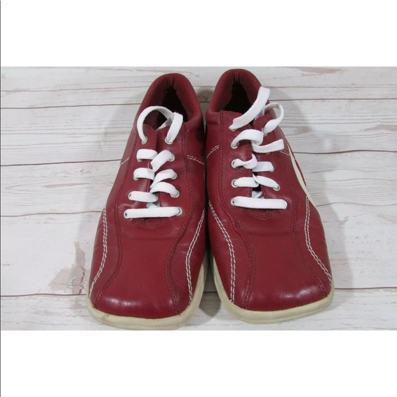 womens red bowling shoes